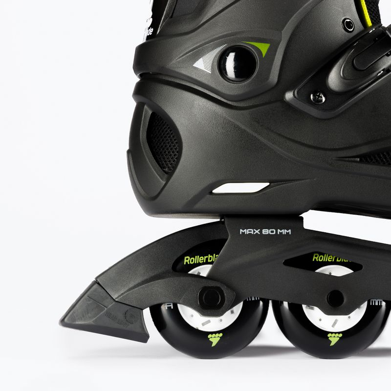 Rolki męskie Rollerblade RB Cruiser black/neon yellow 7