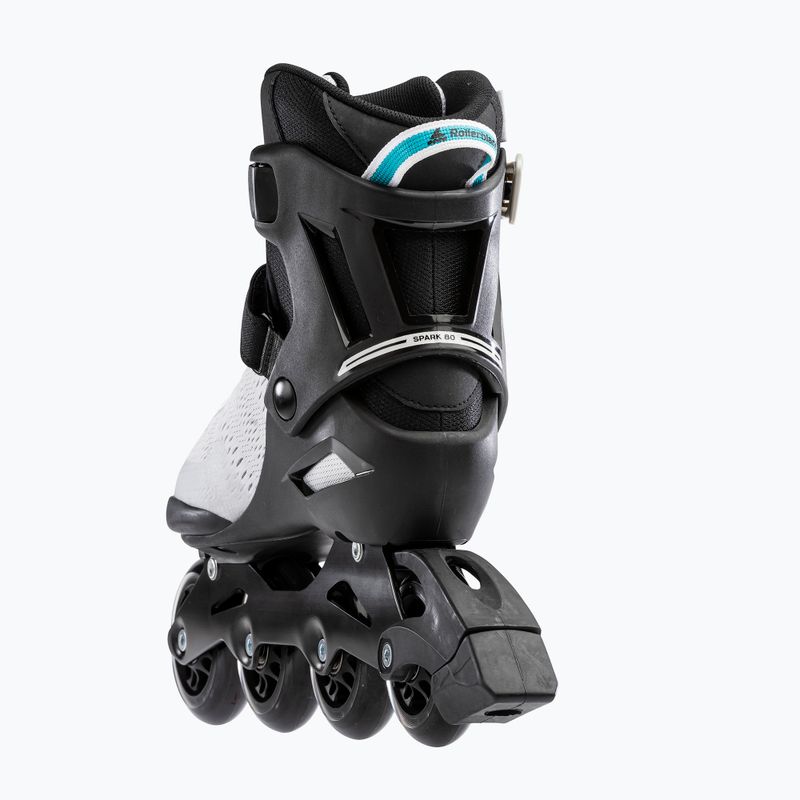 Rolki damskie Rollerblade Spark 80 W grey/turquoise 12