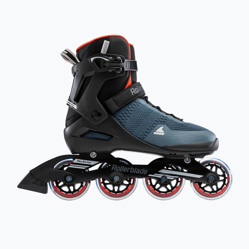 Rolki męskie Rollerblade Sirio 80 orion blue/spicy orange 2