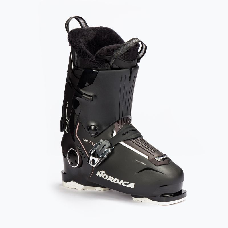 Buty narciarskie damskie Nordica HF 75 W black pearl/black/pink