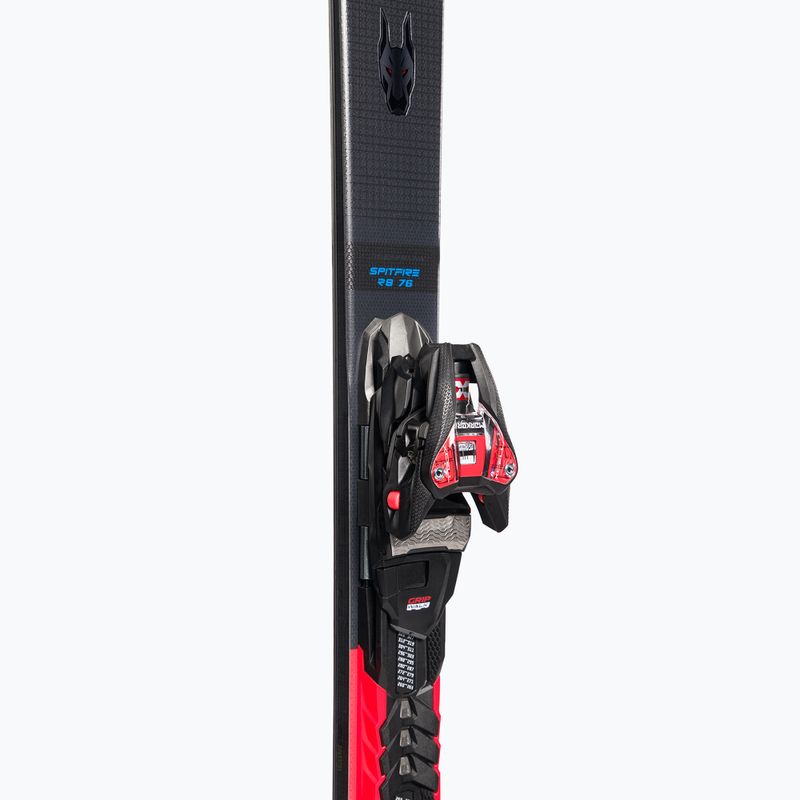 Narty zjazdowe Nordica Dobermann Spitfire 76 RB FDT + wiązania XCELL 12 black/red 6