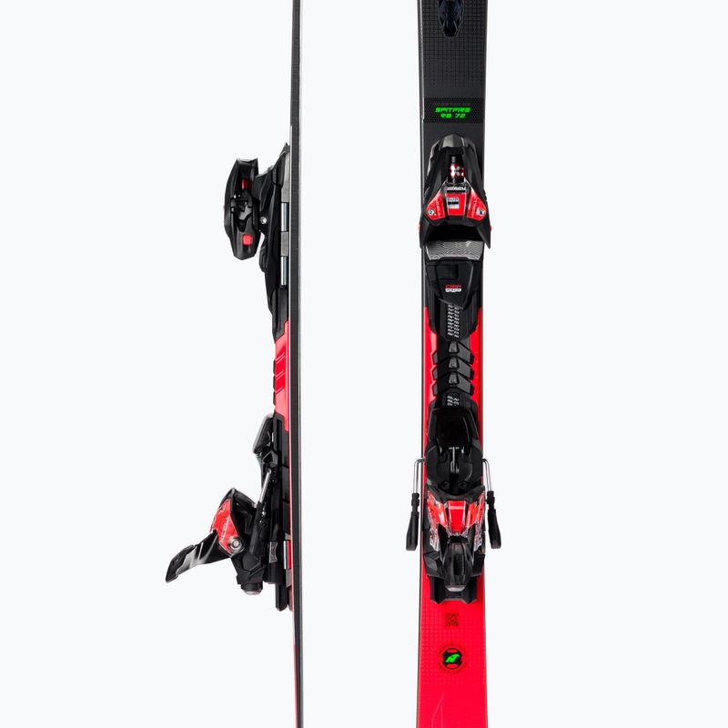 Narty zjazdowe Nordica Dobermann Spitfire 72 RB + wiązania XCELL 12 FDT black/red 5