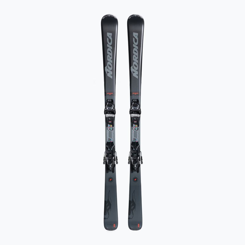 Narty zjazdowe Nordica Spitfire 75 FDT + wiązania TP2 10 grey/anthracite