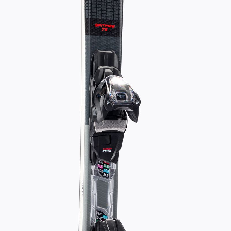 Narty zjazdowe Nordica Spitfire 75 + wiązania TP2COMP10 FDT grey/anthracite 7