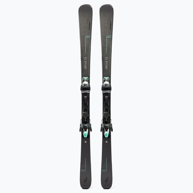 Narty zjazdowe damskie Nordica Belle DC 72 + wiązania TP2LT11 FDT anthracite/teal
