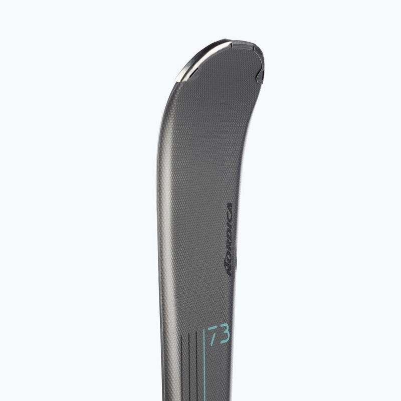 Narty zjazdowe damskie Nordica Belle 73 + wiązania TP2COMP10 FDT anthracite/tbd 8