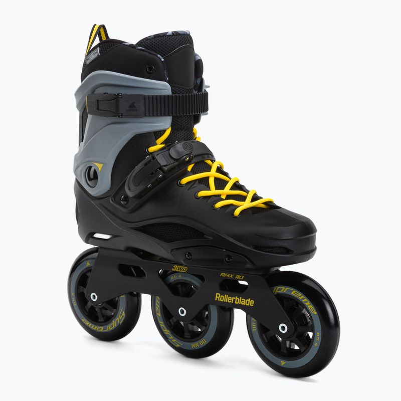 Rolki męskie Rollerblade RB 110 3WD black/saffron yellow