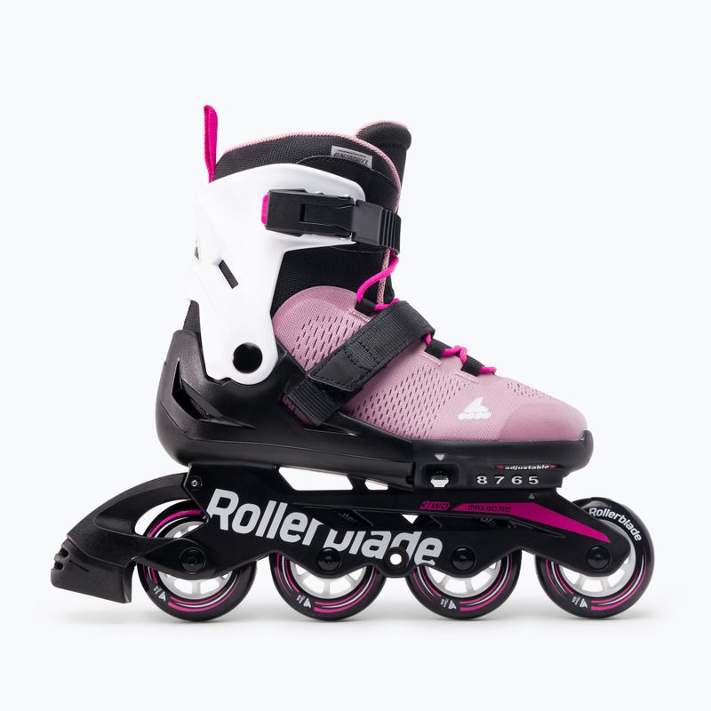 Rolki dziecięce Rollerblade Microblade Jr pink/white 3