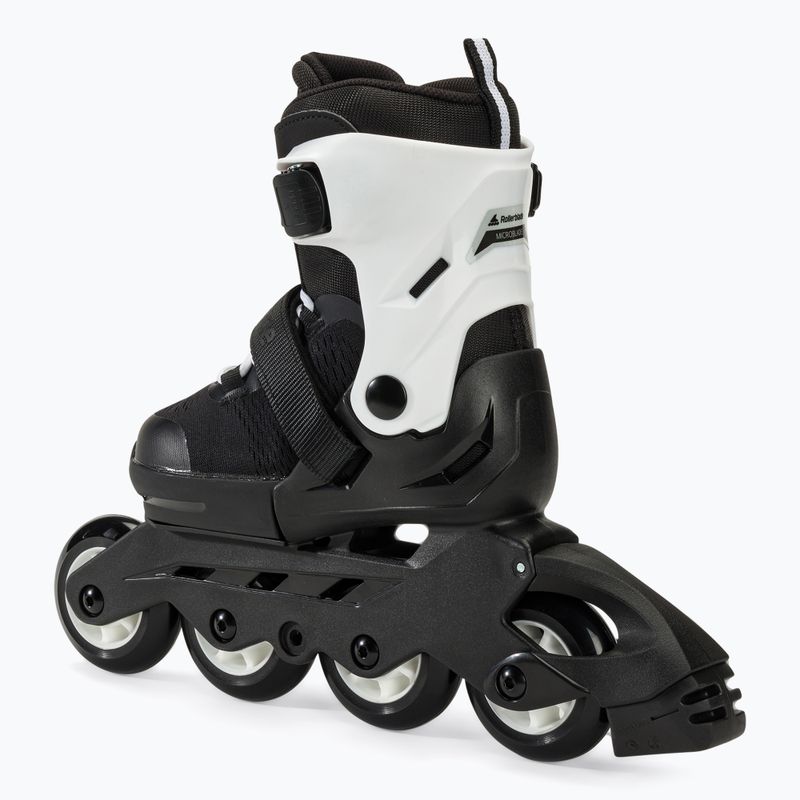 Rolki dziecięce Rollerblade Microblade Jr black/white 3