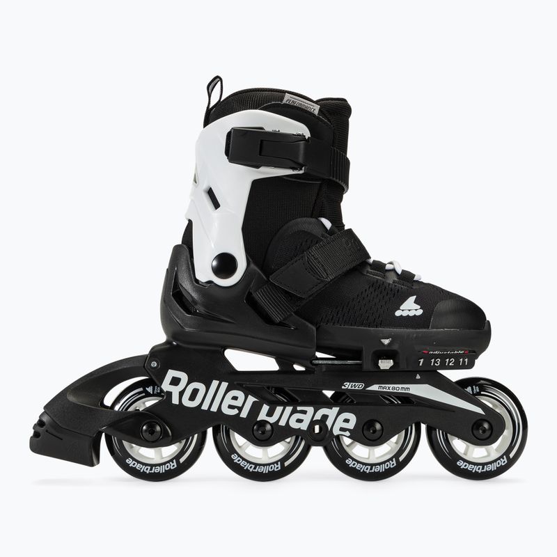 Rolki dziecięce Rollerblade Microblade Jr black/white 6