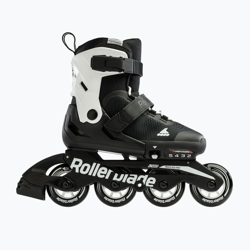 Rolki dziecięce Rollerblade Microblade Jr black/white 11