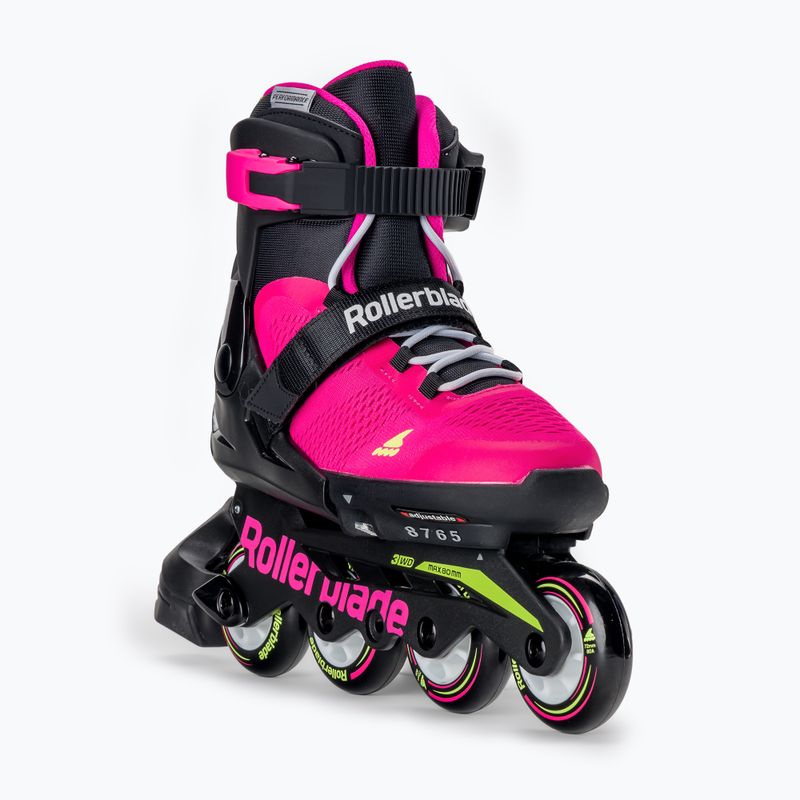 Rolki dziecięce Rollerblade Microblade Jr pink/light green