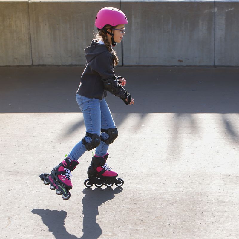 Rolki dziecięce Rollerblade Microblade Jr pink/light green 10