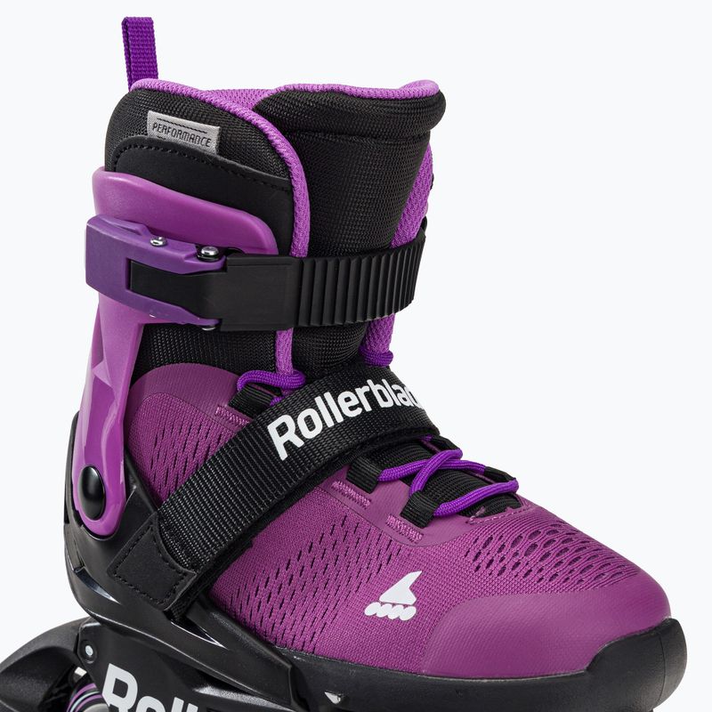 Rolki dziecięce Rollerblade Microblade Jr purple/black 6