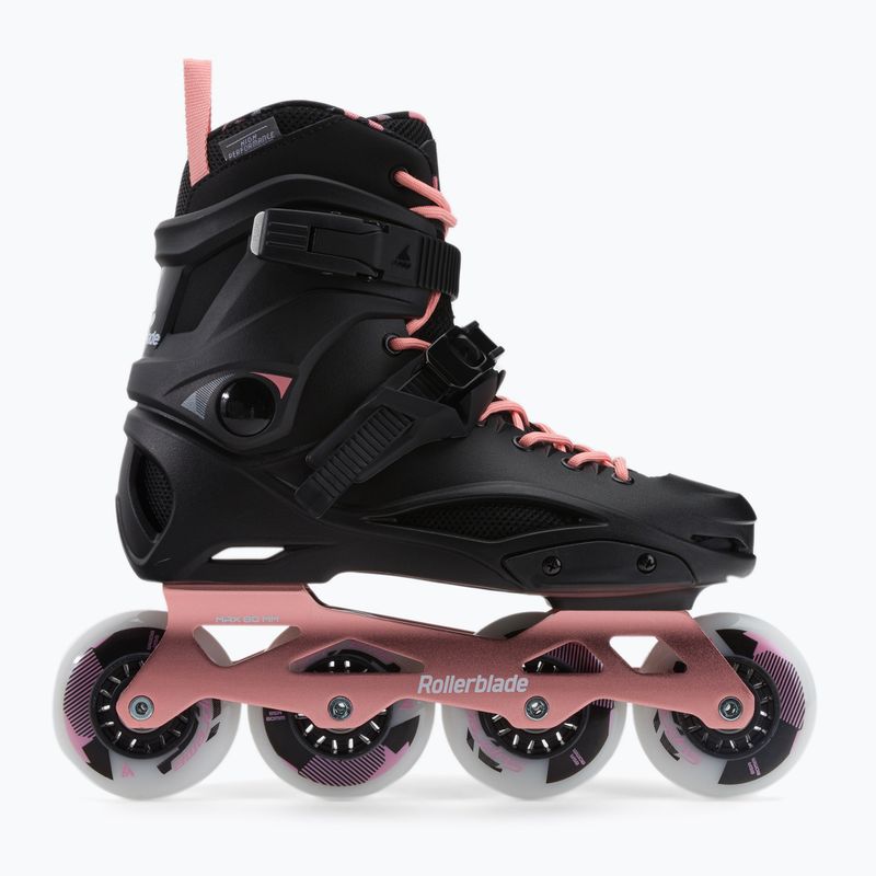 Rolki damskie Rollerblade RB PRO X W black/rose gold 2