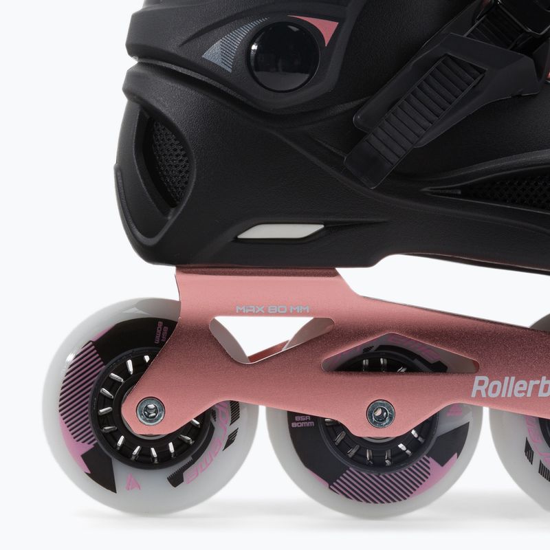 Rolki damskie Rollerblade RB PRO X W black/rose gold 6