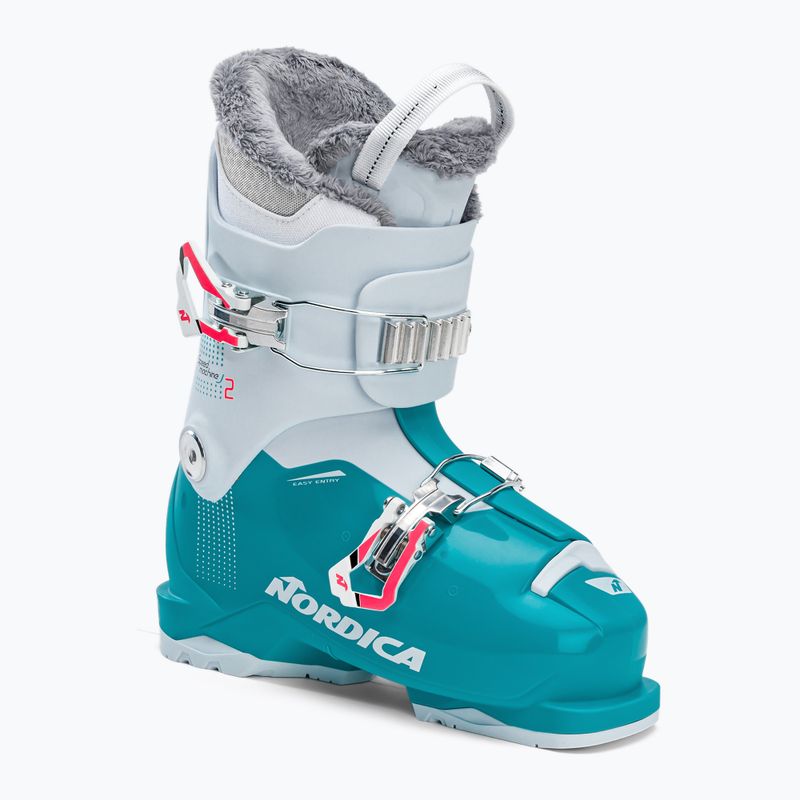 Buty narciarskie dziecięce Nordica Speedmachine J2 light blue/white/pink