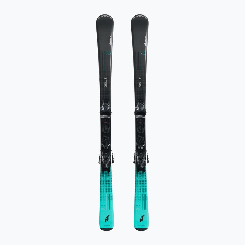 Narty zjazdowe Nordica Belle 75 + wiązania TP2 10 anthracite/teal