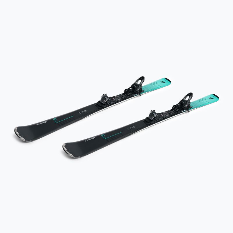 Narty zjazdowe Nordica Belle 75 + wiązania TP2 10 anthracite/teal 4
