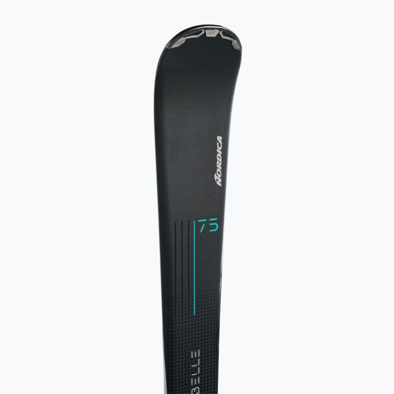 Narty zjazdowe Nordica Belle 75 + wiązania TP2 10 anthracite/teal 8