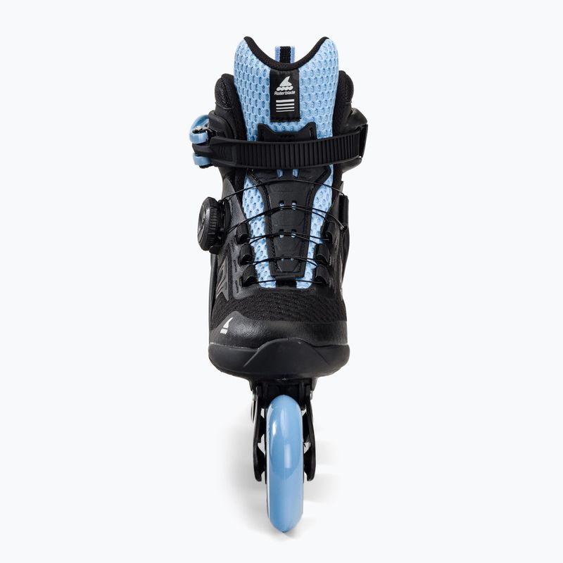 Rolki damskie Rollerblade Macroblade 84 BOA W black/powder blue 4