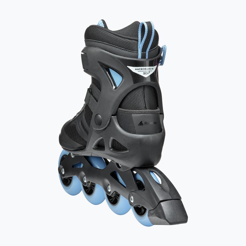 Rolki damskie Rollerblade Macroblade 84 BOA W black/powder blue 11