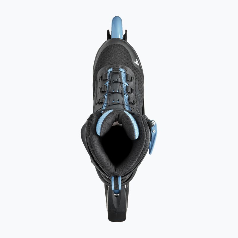 Rolki damskie Rollerblade Macroblade 84 BOA W black/powder blue 12
