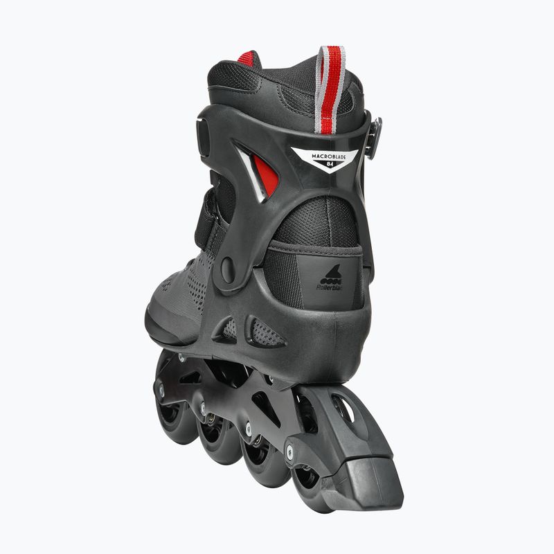 Rolki męskie Rollerblade Macroblade 84 dark grey/red 11