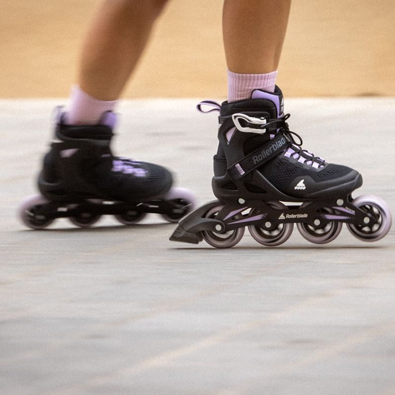 Rolki damskie Rollerblade Macroblade 84 W black/lavender 14