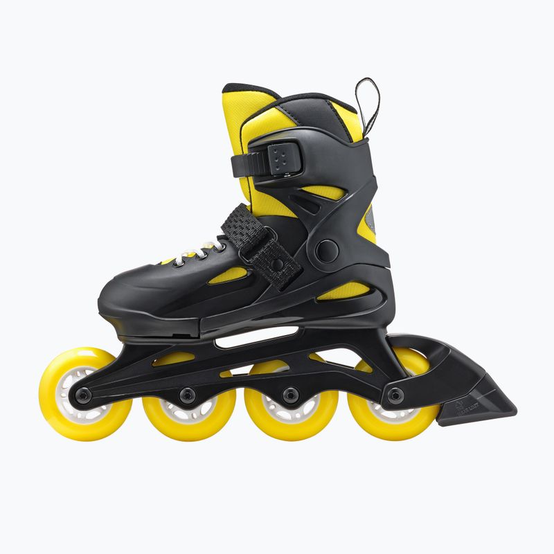 Rolki dziecięce Rollerblade Fury Jr black/yellow 6