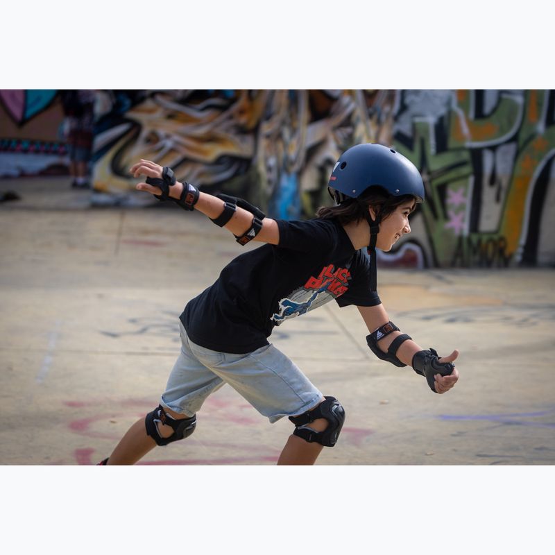 Rolki dziecięce z ochraniaczami Rollerblade Fury Combo Jr black/red 7
