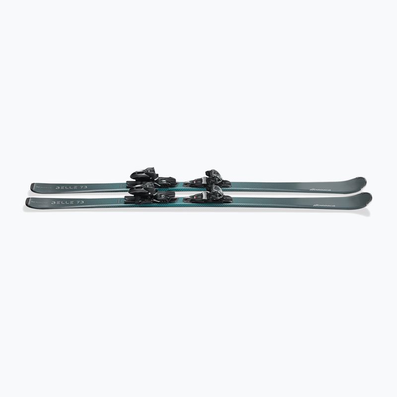 Narty zjazdowe damskie Nordica Belle 73 + wiązania TP2 COMP10 FDT grey/aqua 4