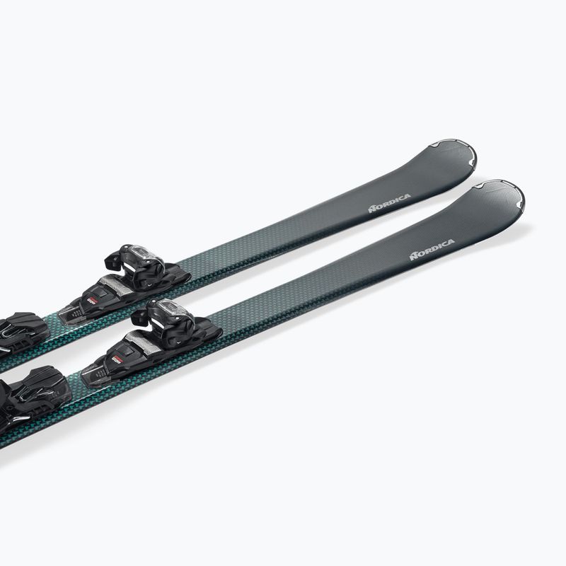 Narty zjazdowe damskie Nordica Belle 73 + wiązania TP2 COMP10 FDT grey/aqua 5