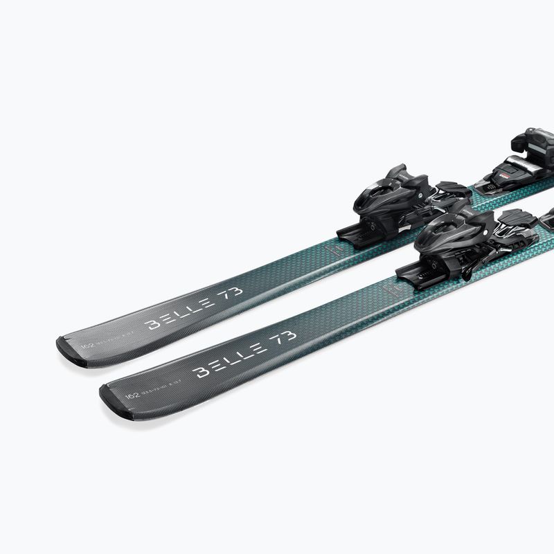 Narty zjazdowe damskie Nordica Belle 73 + wiązania TP2 COMP10 FDT grey/aqua 6