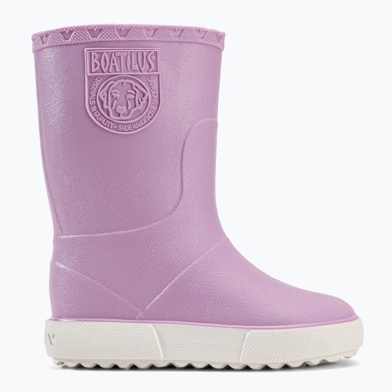 Kalosze dziecięce BOATILUS Nautic Kids lilac/white 2