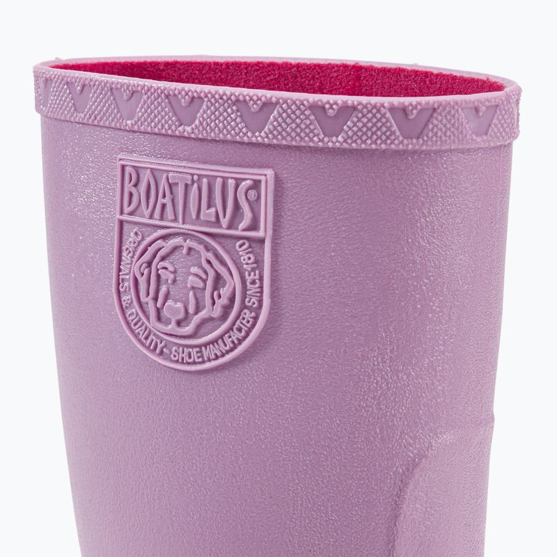 Kalosze dziecięce BOATILUS Nautic Youth lilac/white 8