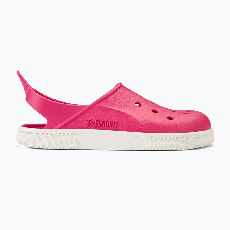 Sandały juniorskie BOATILUS Cloggy fuxia/white 2