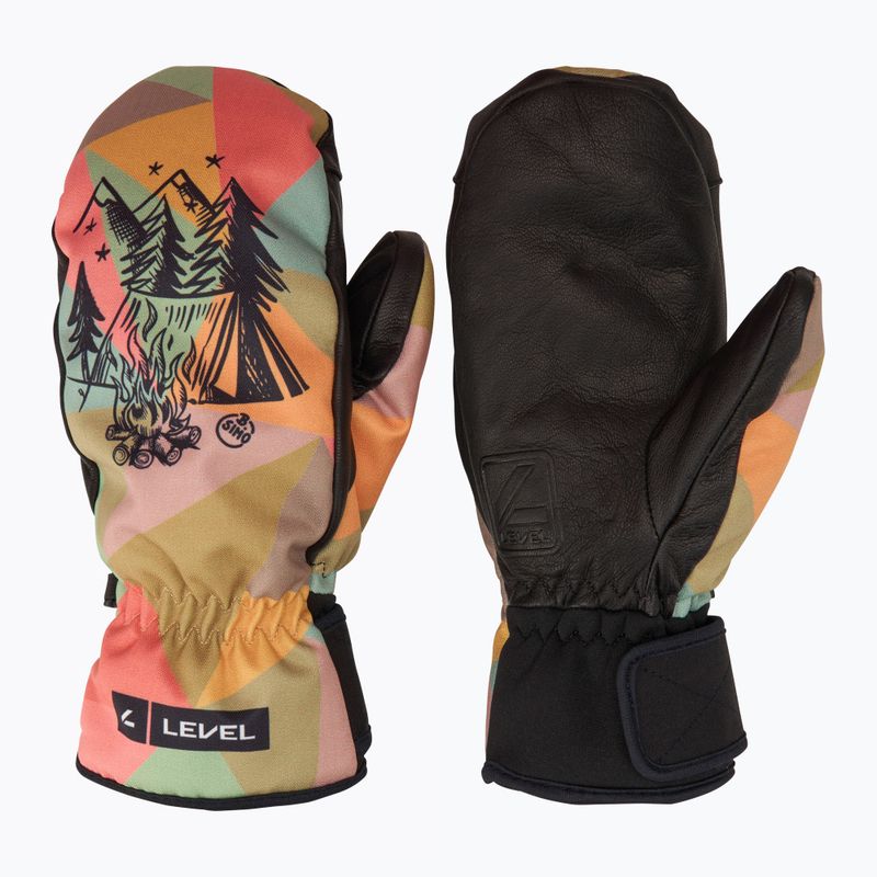 Rękawice narciarskie Level Vertigo Pro Mitt black/camo