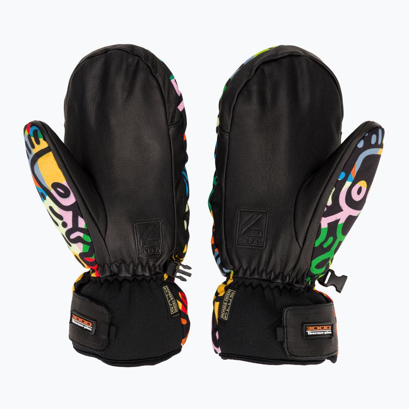 Rękawice narciarskie dziecięce Level Vertigo Mitt Teen pattern 3