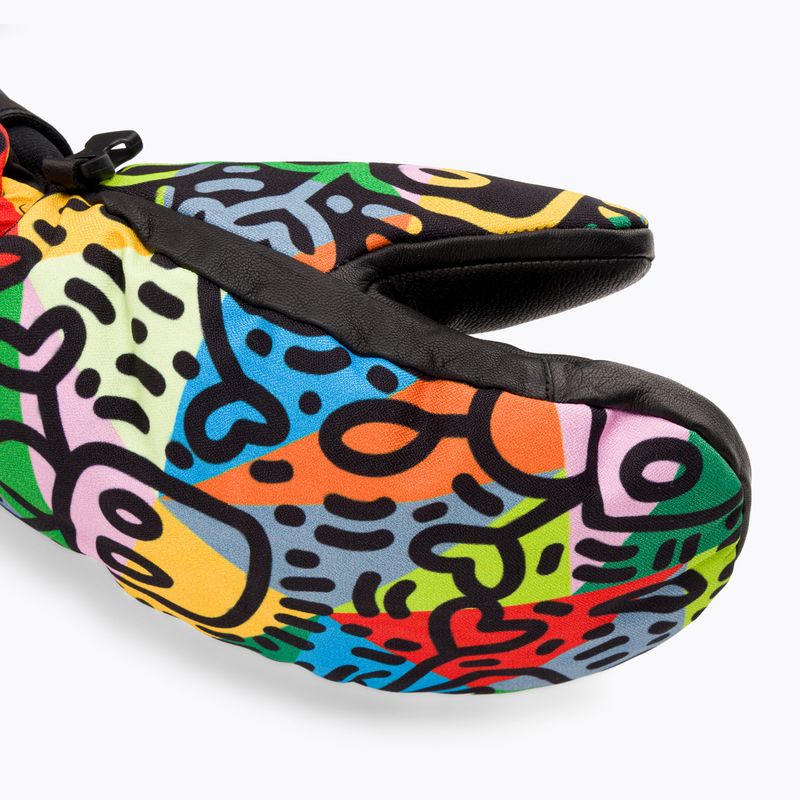 Rękawice narciarskie dziecięce Level Vertigo Mitt Teen pattern 5