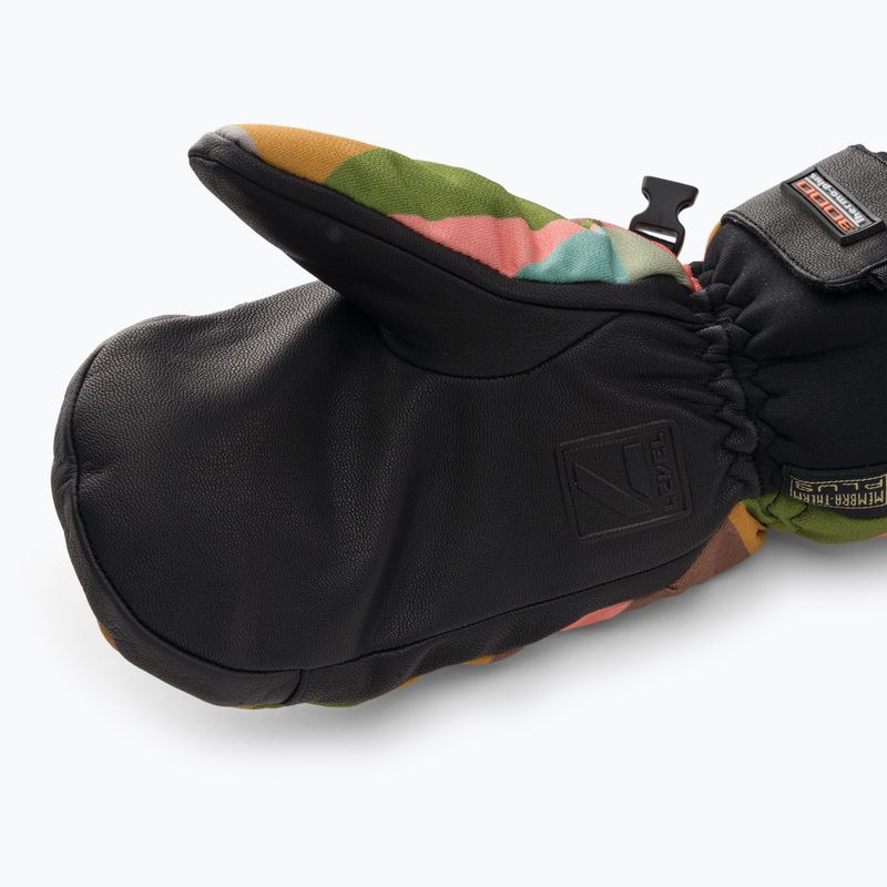 Rękawice narciarskie dziecięce Level Vertigo Mitt Teen wood 6