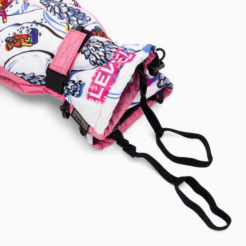 Rękawice narciarskie dziecięce Level Junior Mitt pink 6