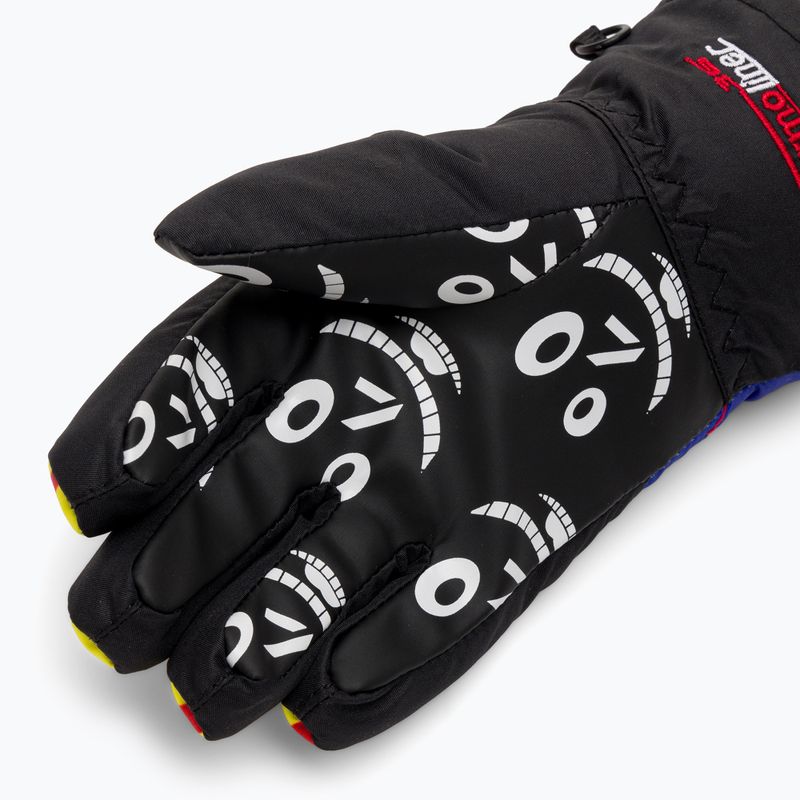 Rękawice narciarskie dziecięce Level Lucky yellow/blue 4