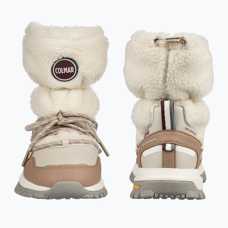 Śniegowce damskie Colmar Warmer Voyage tan brown/off white 10