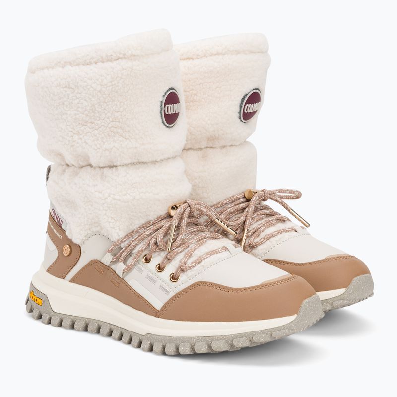Śniegowce damskie Colmar Warmer Voyage tan brown/off white 4