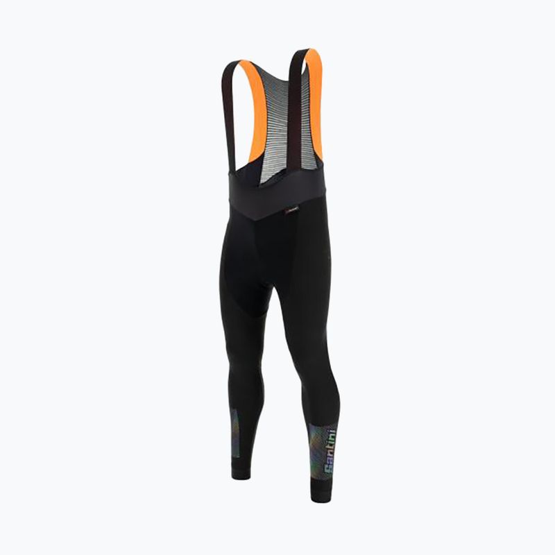 Spodnie rowerowe męskie Santini Adapt Bib Tights nero 8