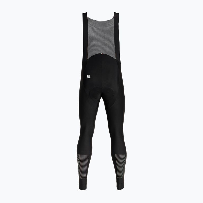 Spodnie rowerowe męskie Santini Adapt Bib Tights nero 2