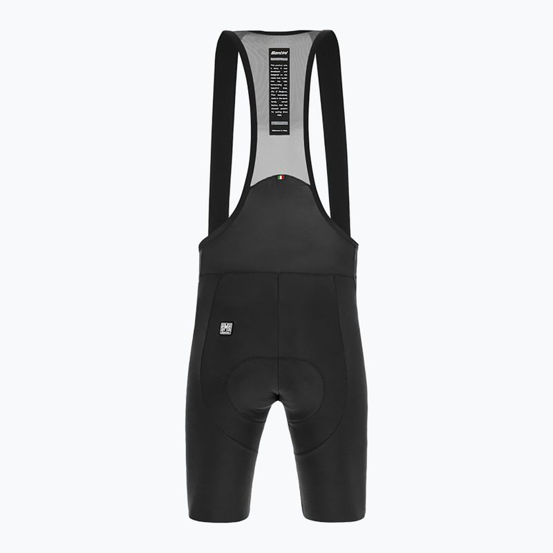 Spodenki rowerowe męskie Santini Tono Dinamo black 2