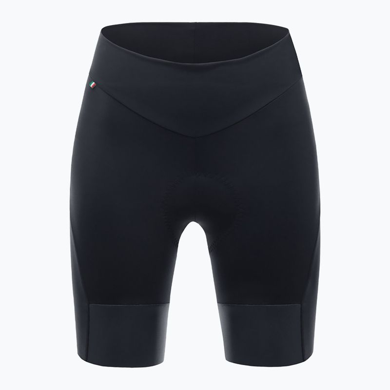 Spodenki rowerowe damskie Santini Alba black