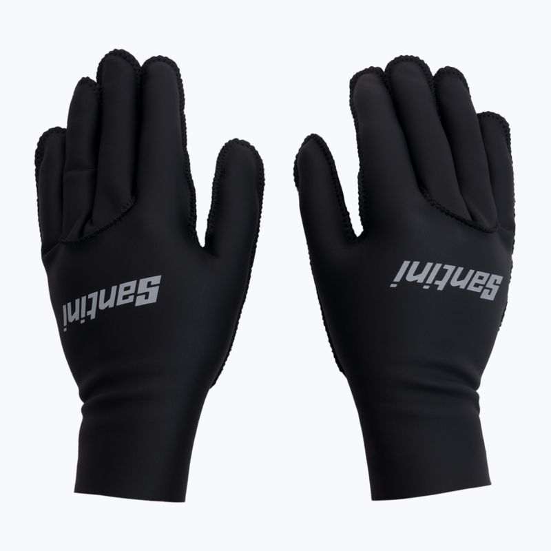 Rękawiczki rowerowe Santini Vega Xtreme black 3